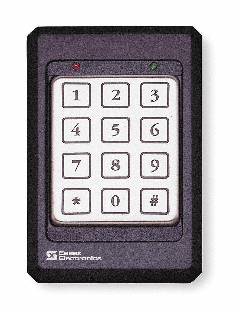 Control Keypad, SS, Blk, 500 User