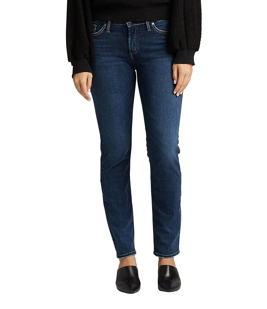 Silver Jeans Co. Highly Desirable Raw Edge Straight Jeans