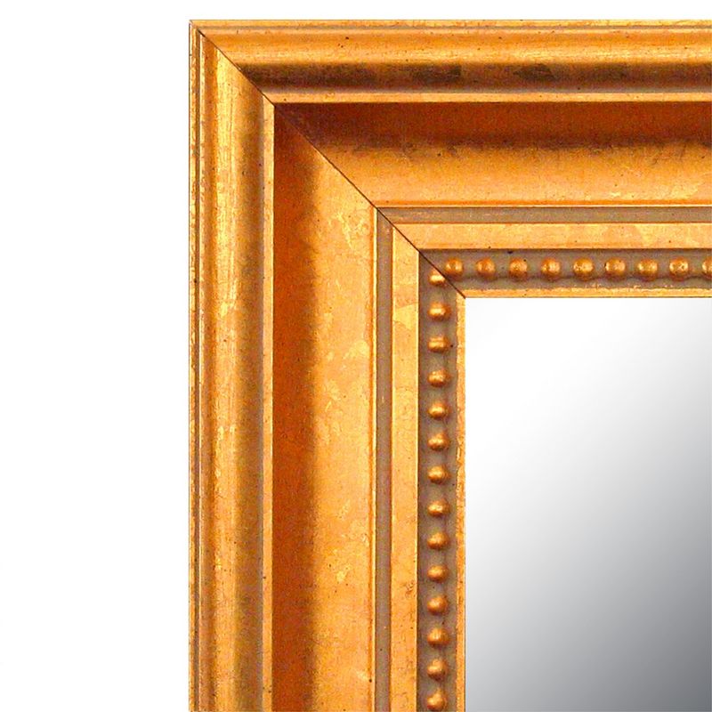 20" x 24" Townhouse Wood Framed Wall Mirror Gold - Amanti Art