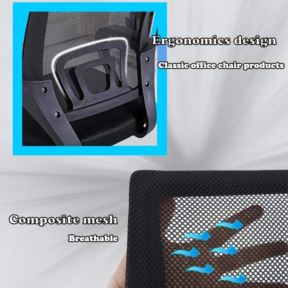 Office Computer Chair Home Office Chair Meeting Home Backrest Leisure Boss Stool Training Mesh Chair