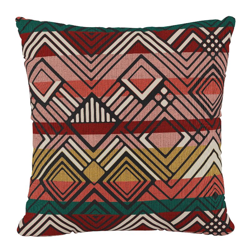 18" x 18" Outdoor Throw Pillow Mercado Weave - Skyline Furniture