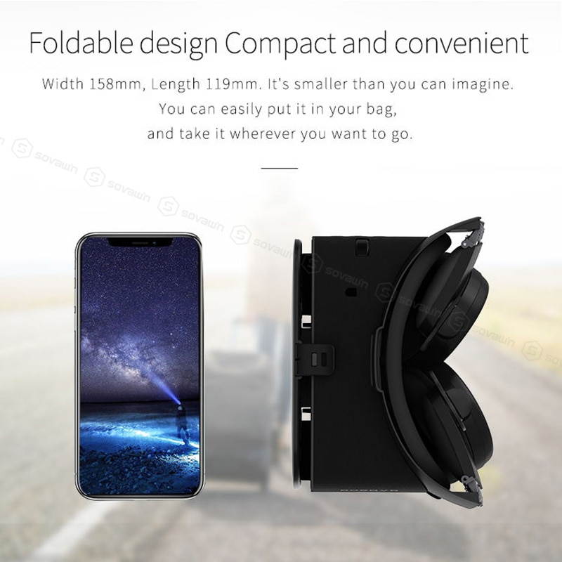 BOBOVR Z5 Update BOBO VR Z6 3D Glasses Virtual Reality Binocular Stereo Bluetooth VR Headset Helmet For iPhone Android