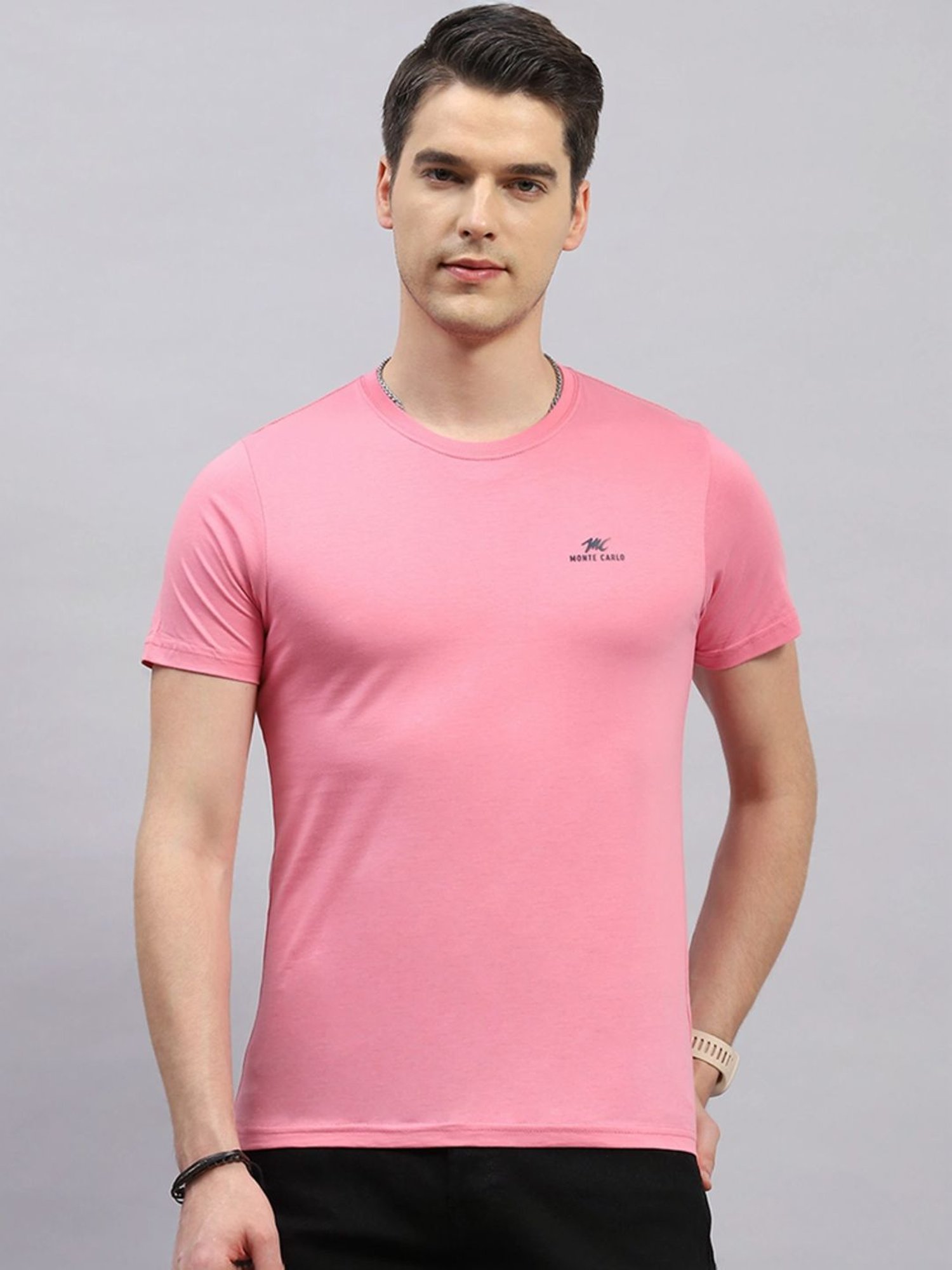 Monte Carlo Multicolored Regular Fit T-Shirt