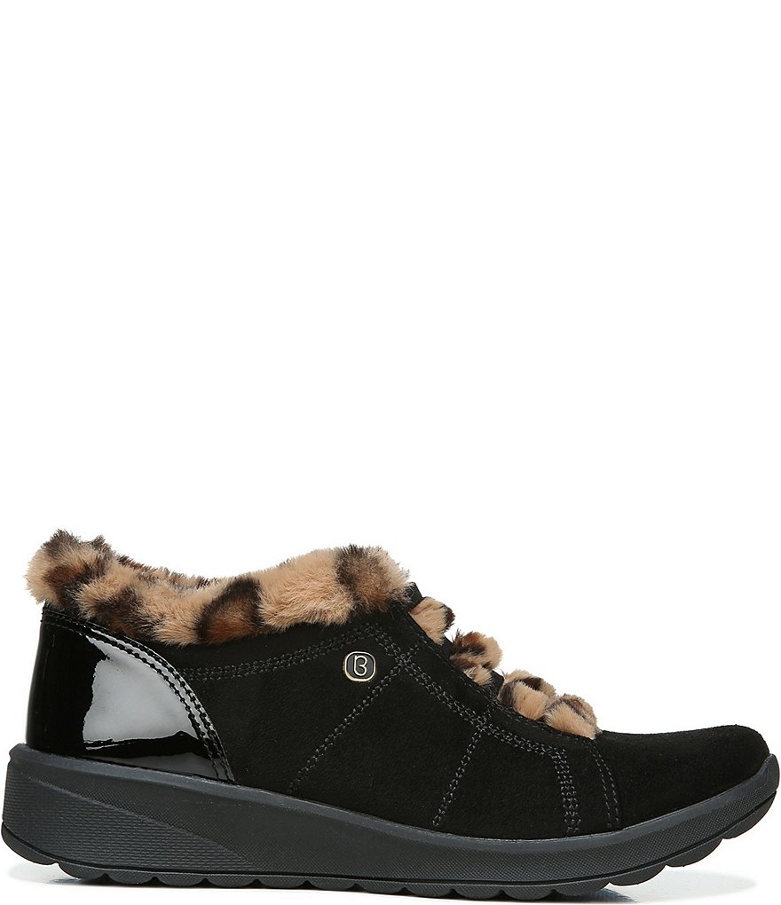 Bzees Premium Golden Faux Fur Lined Washable Ankle Booties