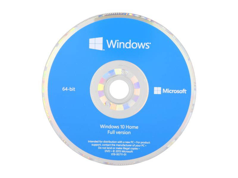 Windows 10 Pro 64-Bit Installation / Recovery Disc Only - No License Key Included