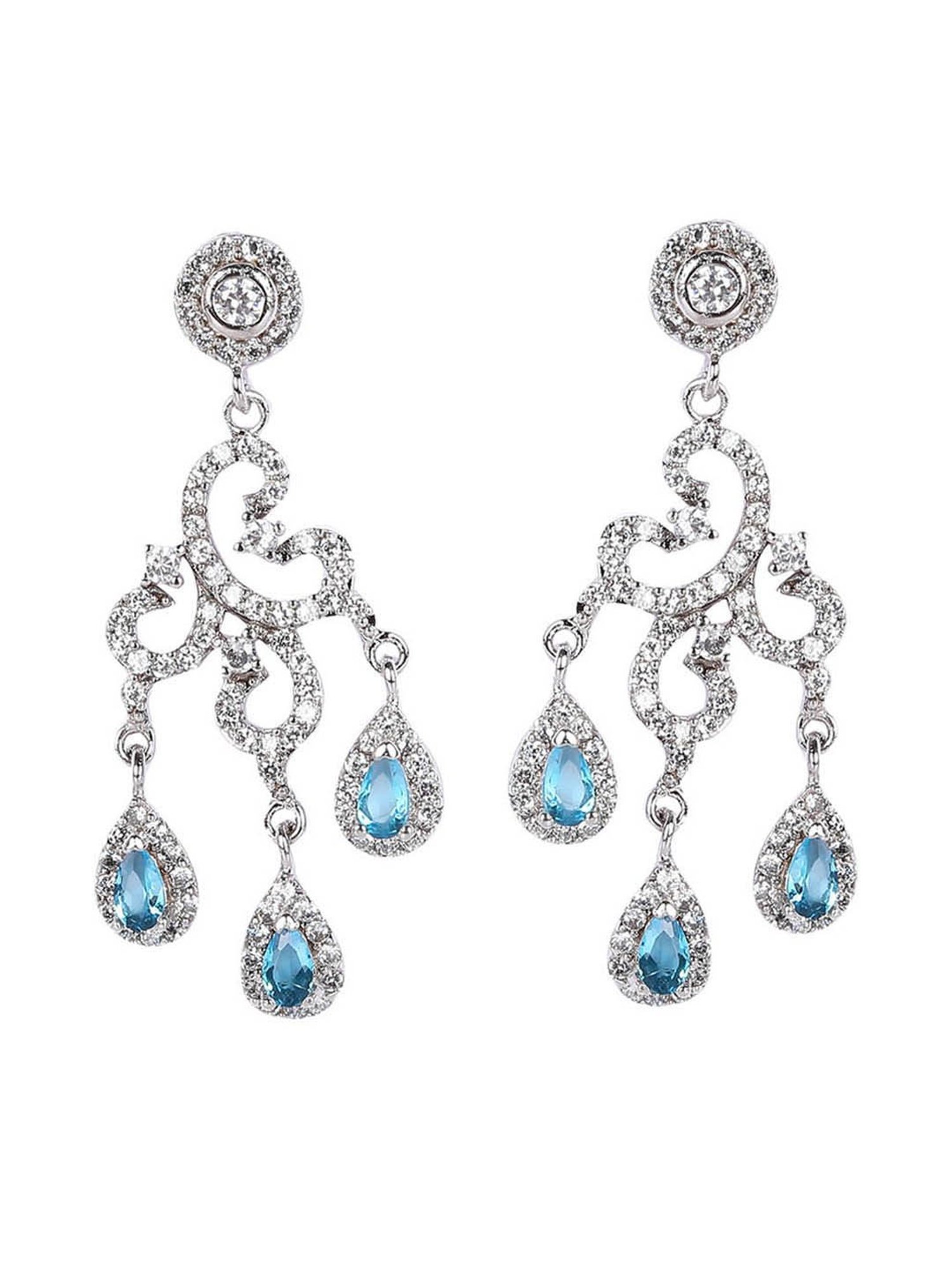 The Real Effect London 800 Silver Earrings for Women