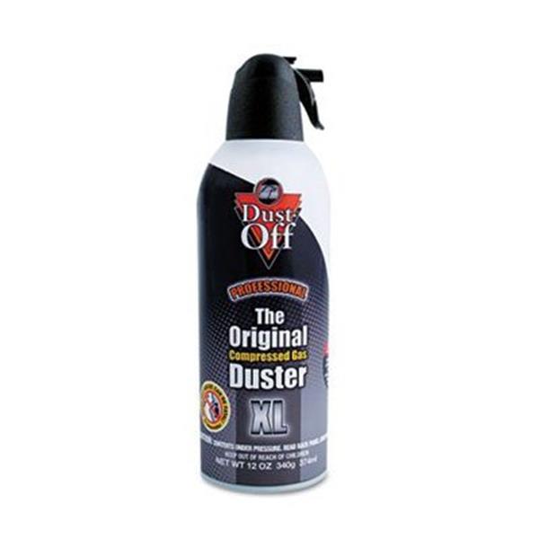 Disposable Compressed Gas Duster, 12 Oz Can