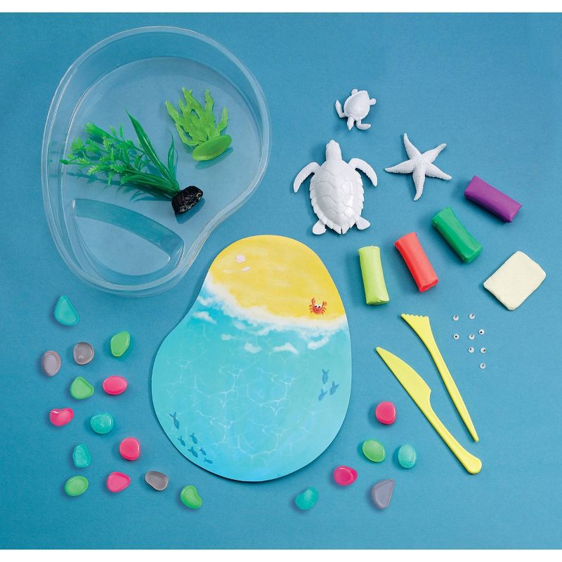 Creativity For Kids Glow In The Dark Turtle Lagoon Activity Kit