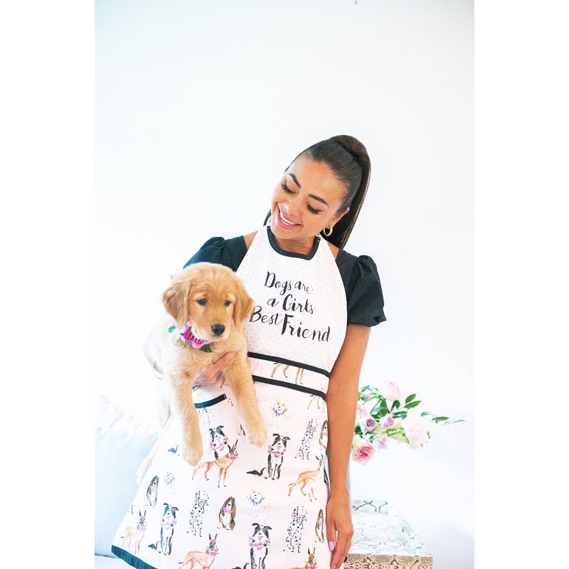 Cotton Pretty Puppies Apron - Simply Whimsical