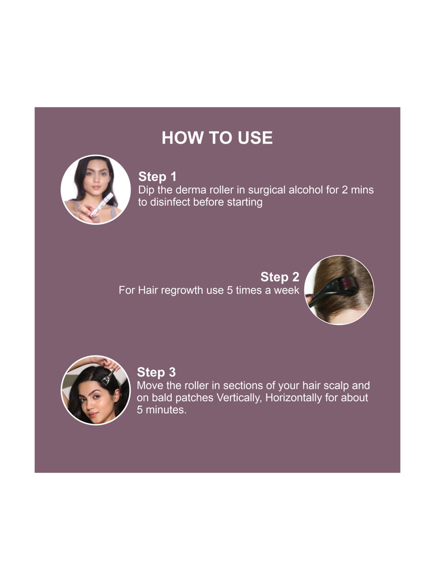 House of Beauty Derma Roller 1.5 mm - 75 gm