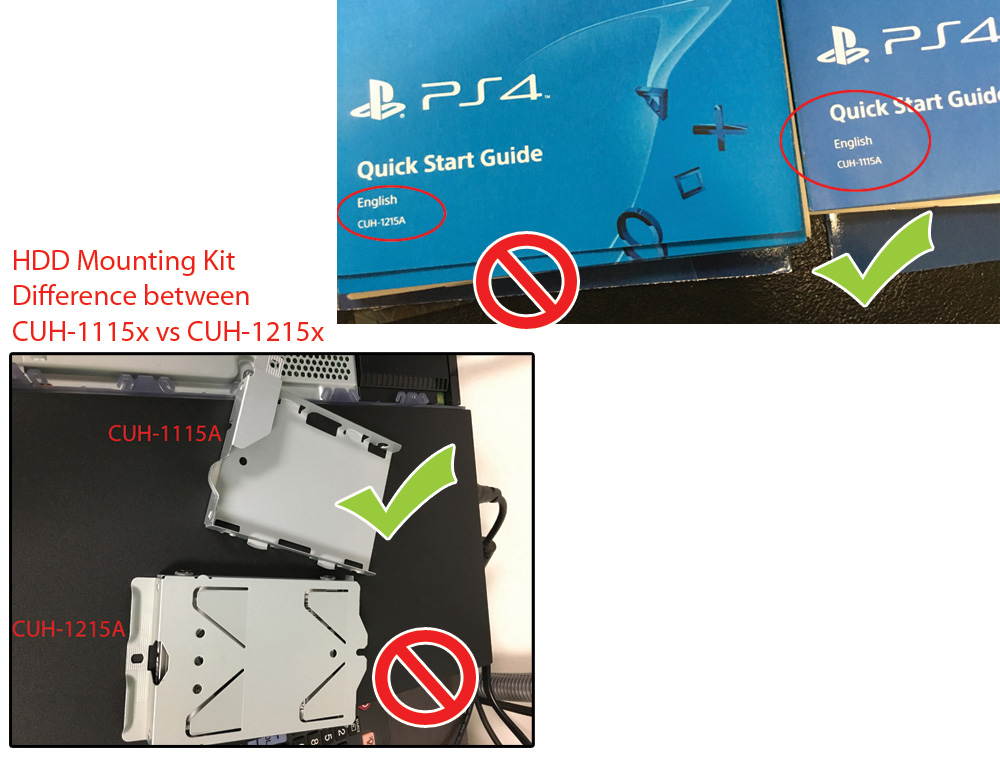 Avolusion 2TB Playstation4 (PS4 CUH-1100 Series) Hard Drive Upgrade Kit (2TB HDD + 8GB USB + Mounting Kit) w/2-Year Warranty