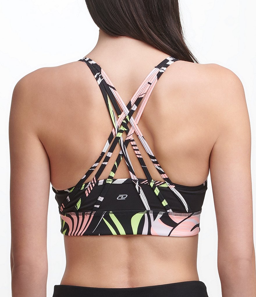 Free People FP Movement Square Neck Coordinating Good Karma Tie-Dye Sports Bra