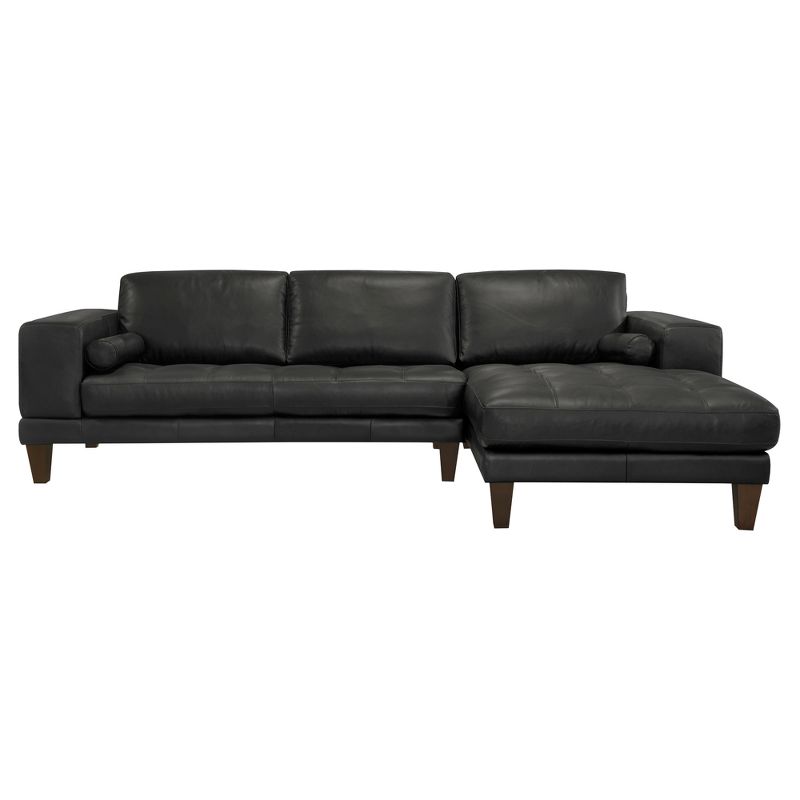 Wynne Contemporary Sectional Black - Armen Living