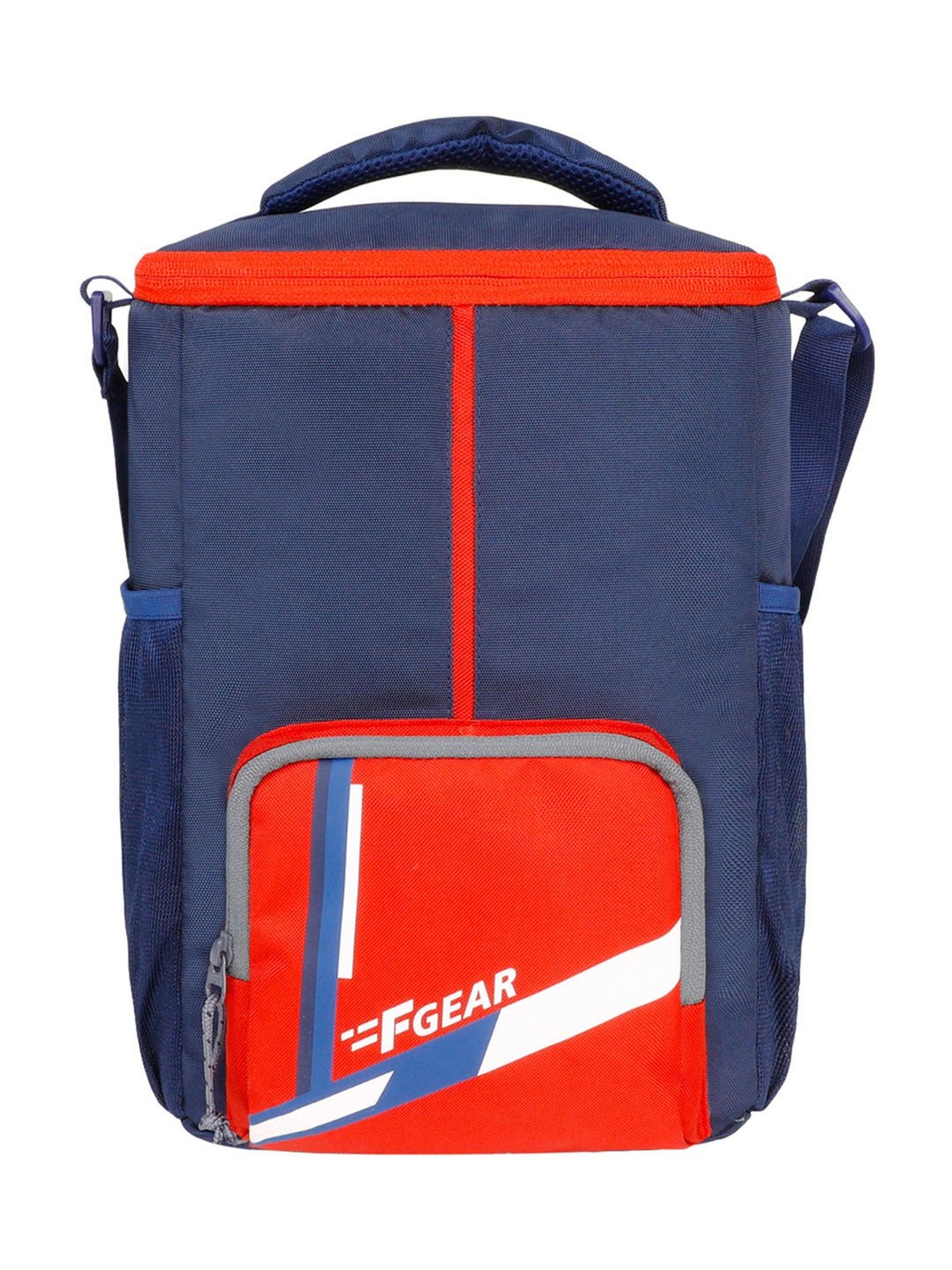 F Gear Ramen Navy Red Medium Lunch Bag