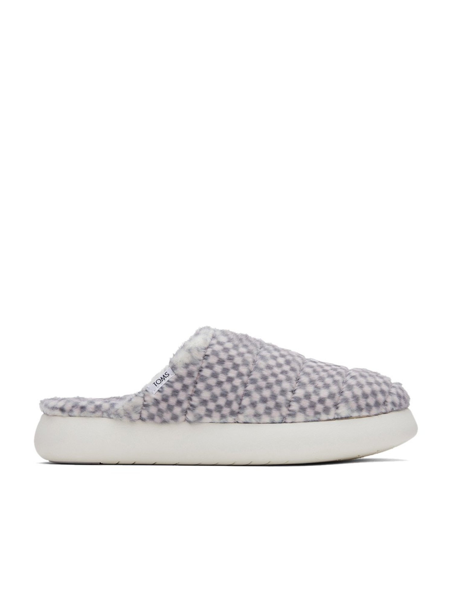 TOMS Women's Alpargata Mallow Grey Mule Shoes