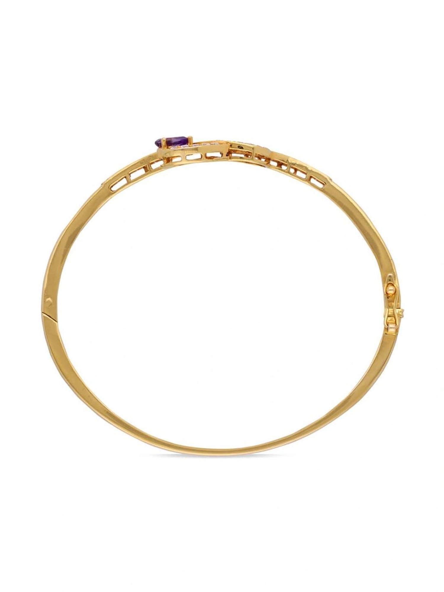 CKC Chic Pre-Loved Diamond Bangle with Unique Odd Design