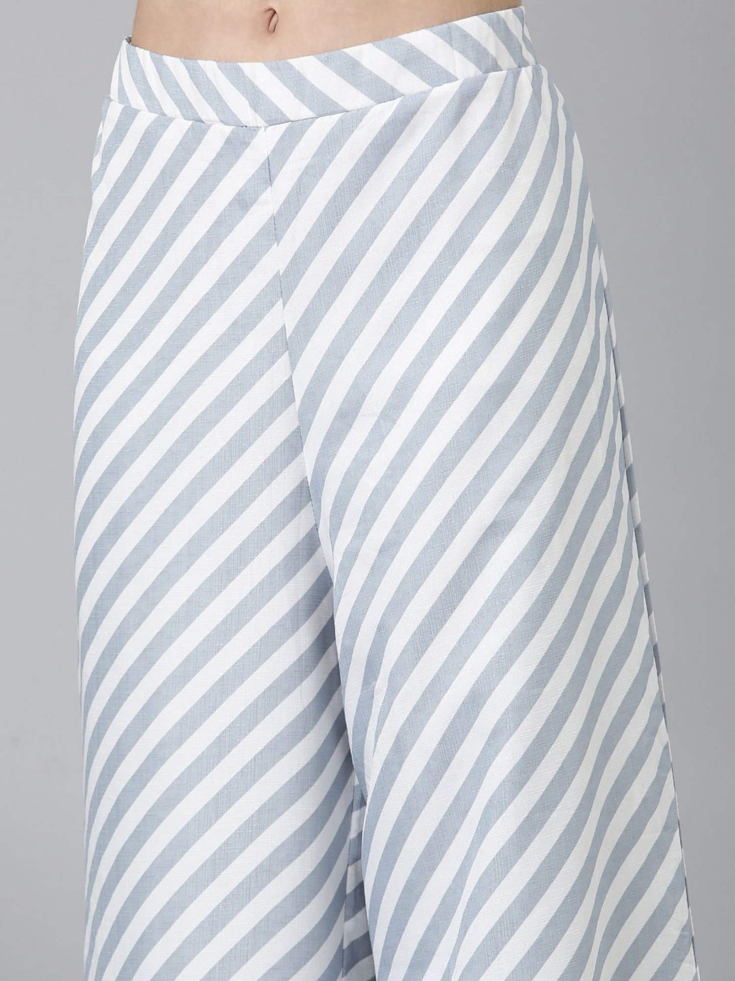 SHOWOFF Grey Striped Co-Ord Set