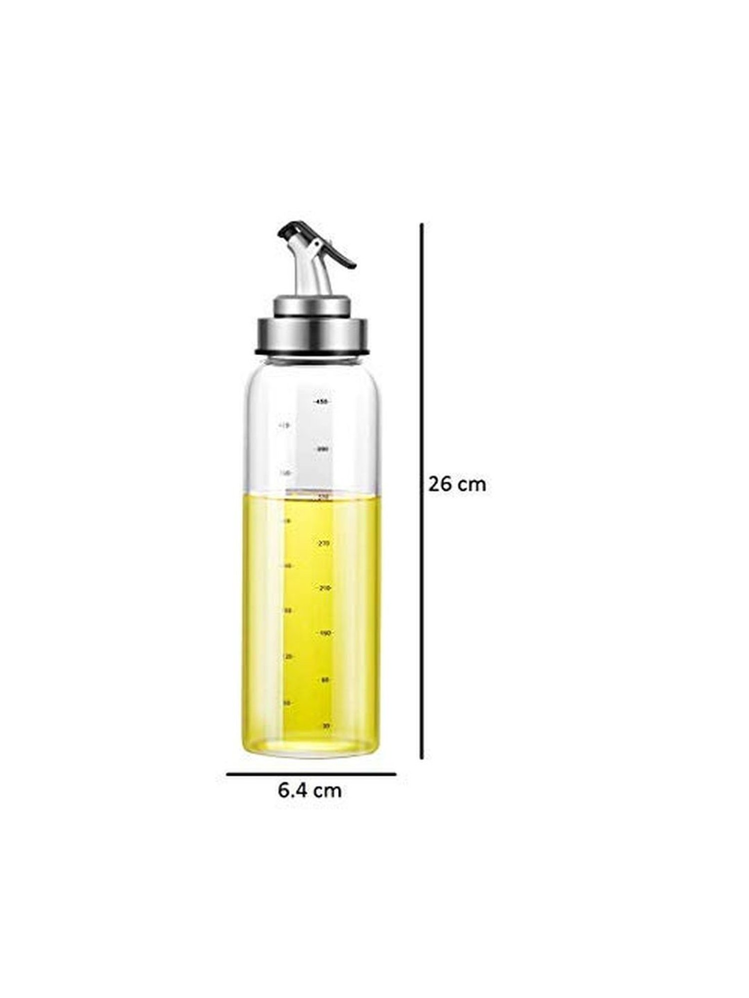 COLE & MASON White & Beige Ceramic Pourer - Set of 1