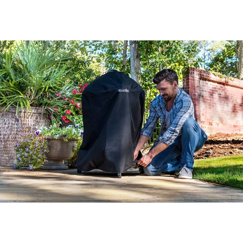 Char-Broil Kettleman TRU-Infrared Grill Cover Black