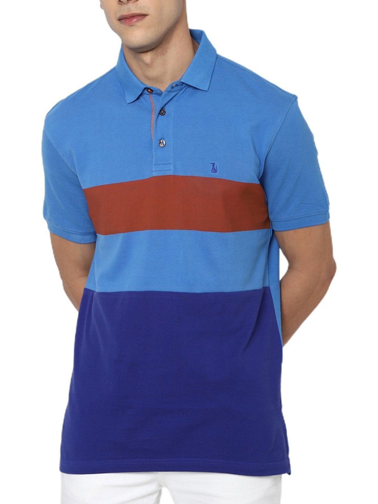 Simon Carter London Multi Slim Fit Polo T-Shirt