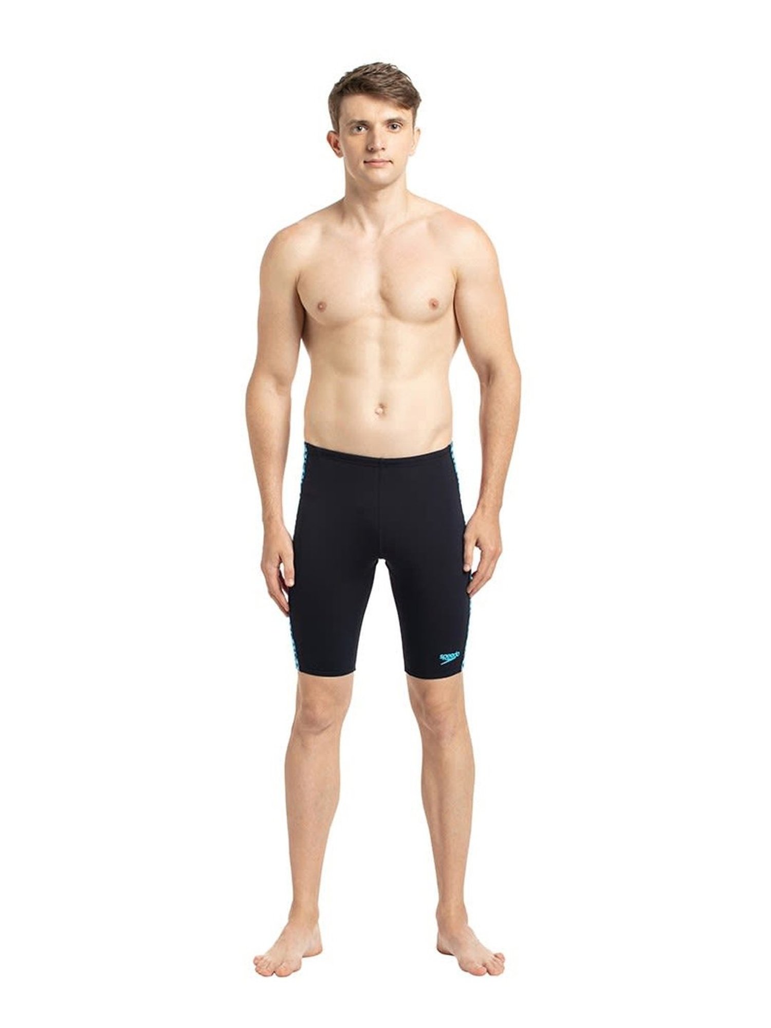 Speedo Navy AM Boomstar Splice Jammer Shorts
