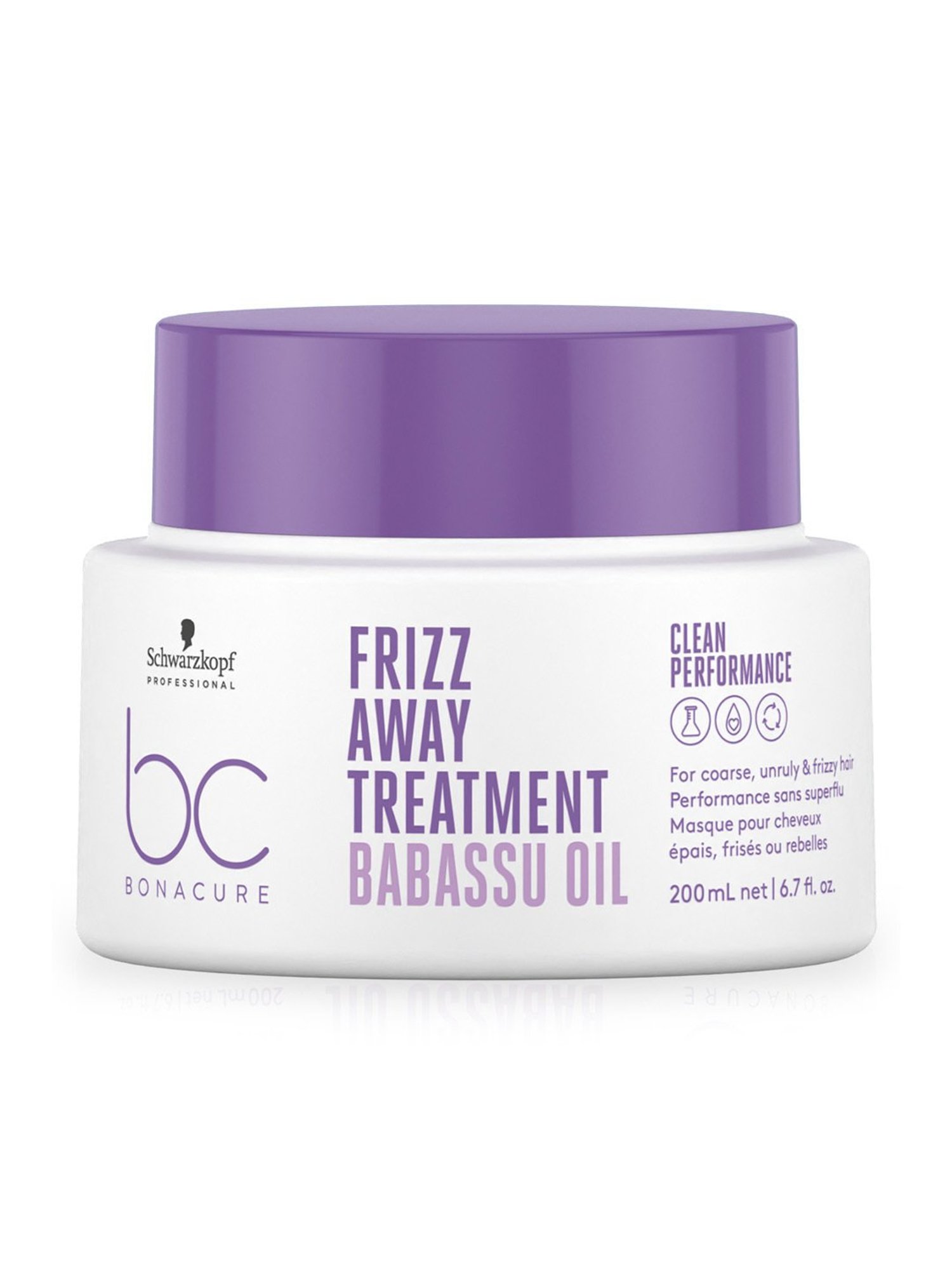 Schwarzkopf Professional Bonacure Frizz Away Treatment with Babassu Oil - 200 ml
