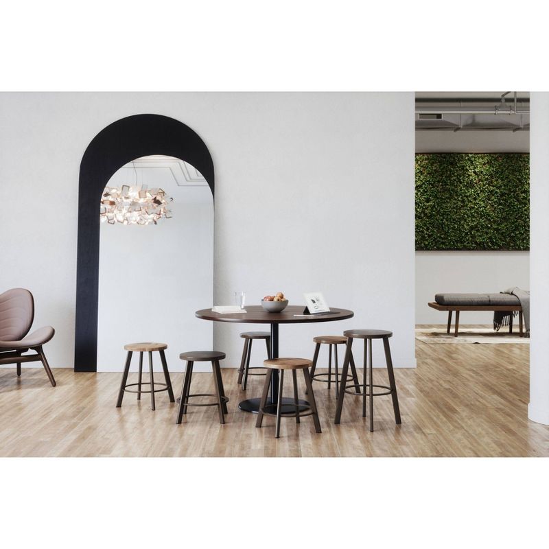 18" Metro Counter Height Barstool Steel - KFI Seating