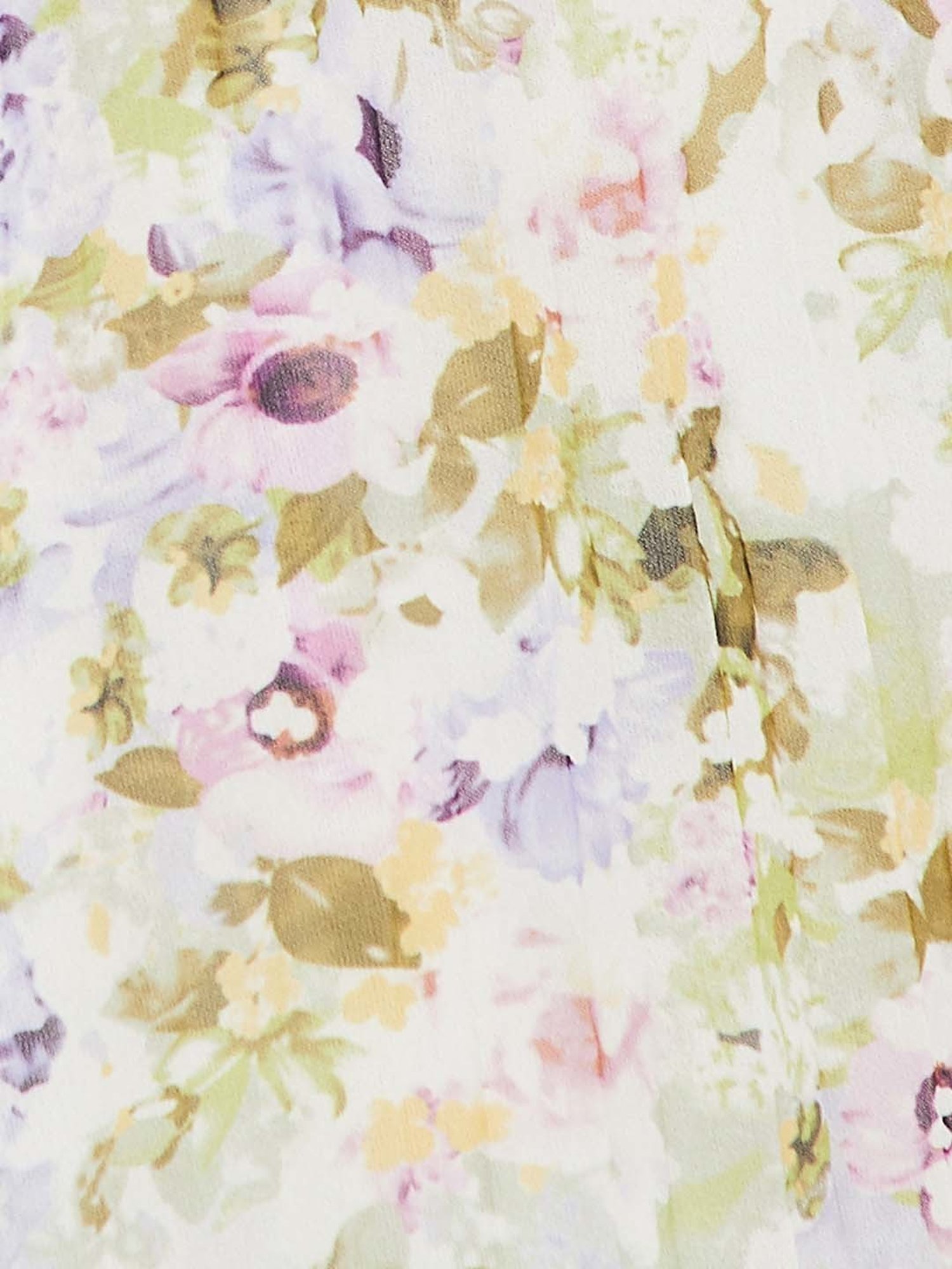 Ginger by Lifestyle White Floral Print Top