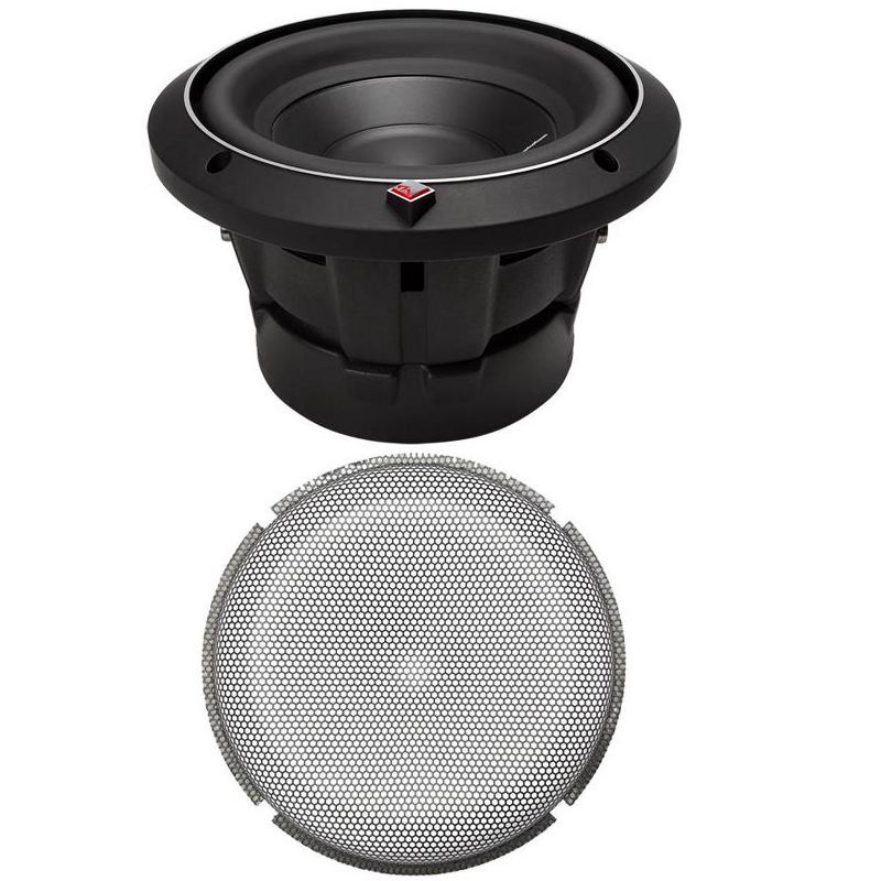Rockford Fosgate P2D4-10 10" 600W 4-Ohm Car Subwoofer + 10" Mesh Grille Insert