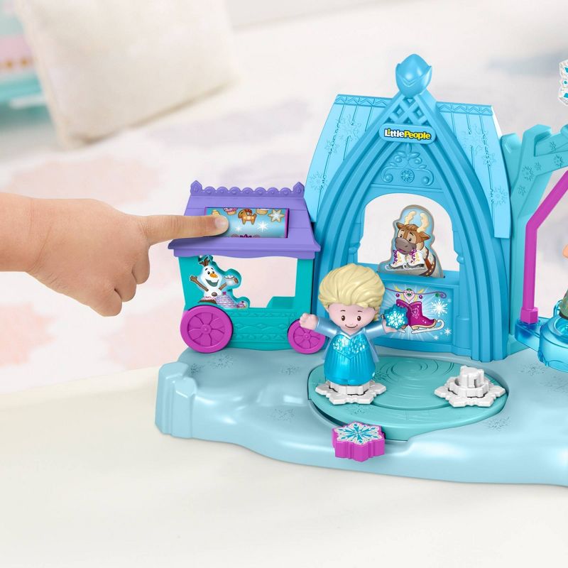 Fisher-Price Little People Disney Frozen Arendelle Winter Wonderland Playset