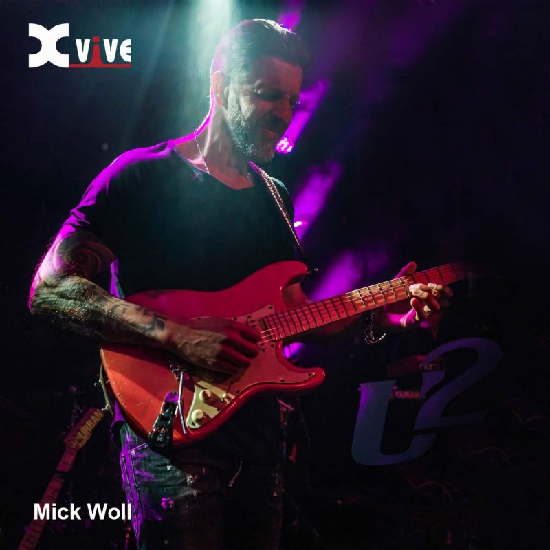 Xvive U2 Guitar Wireless System with Rechargeable 2.4GHz Digital Guitar Transmitter and Receiver for Electric Guitar, Bass, Violin