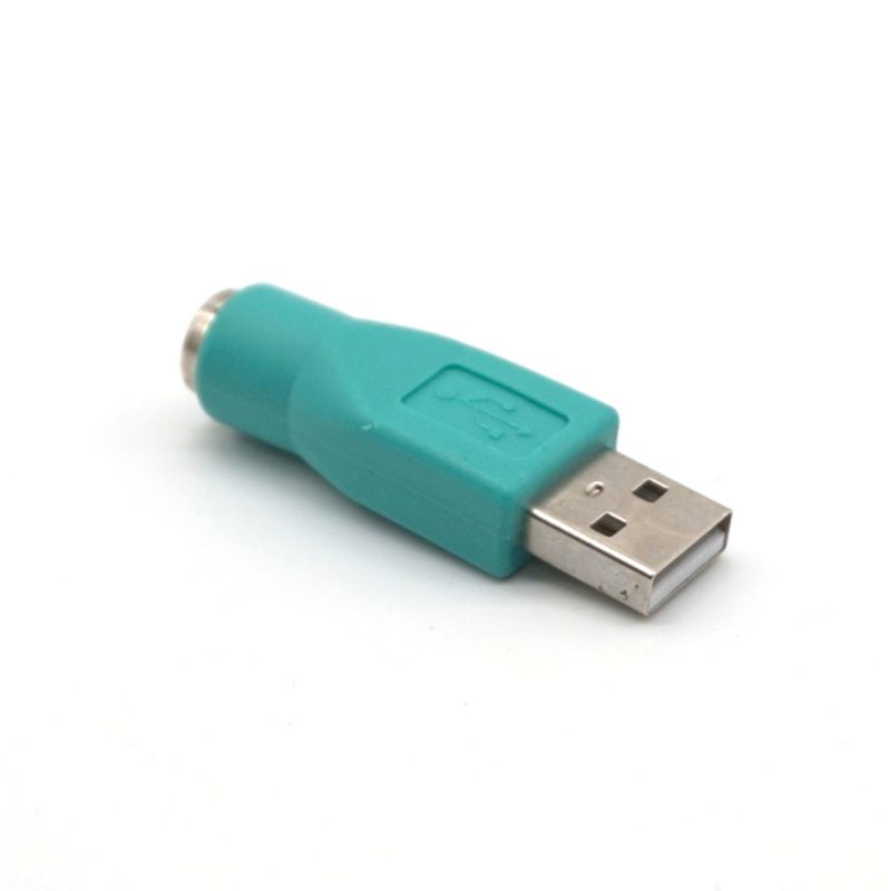 3PCS Plugadget USB Female in to Male Adapter Converter for PS2 Computer PC Keyboard Mouse