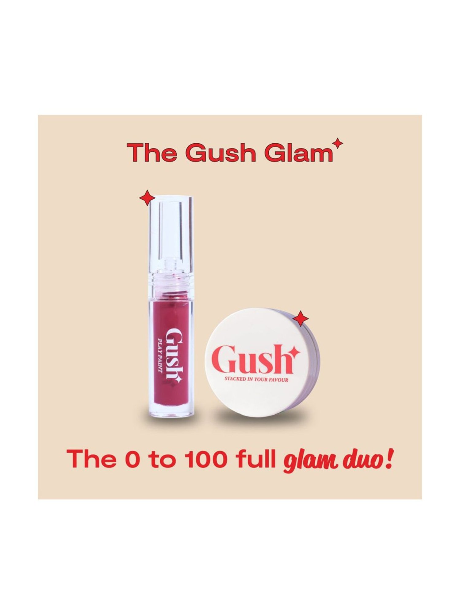 Gush Glam Paint The Town Red & Day In & Day Out
