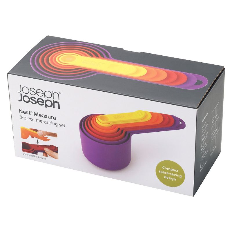 Joseph Joseph Nest Measure 8-Piece Measuring Cup and Spoon Set