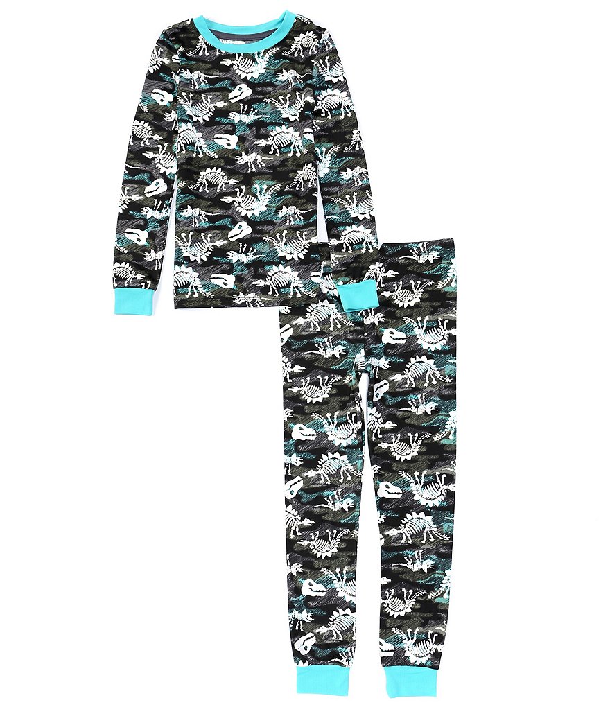 Dream Life Little Boys 2-7 Camouflage Yummy 2-Piece Pajamas Set