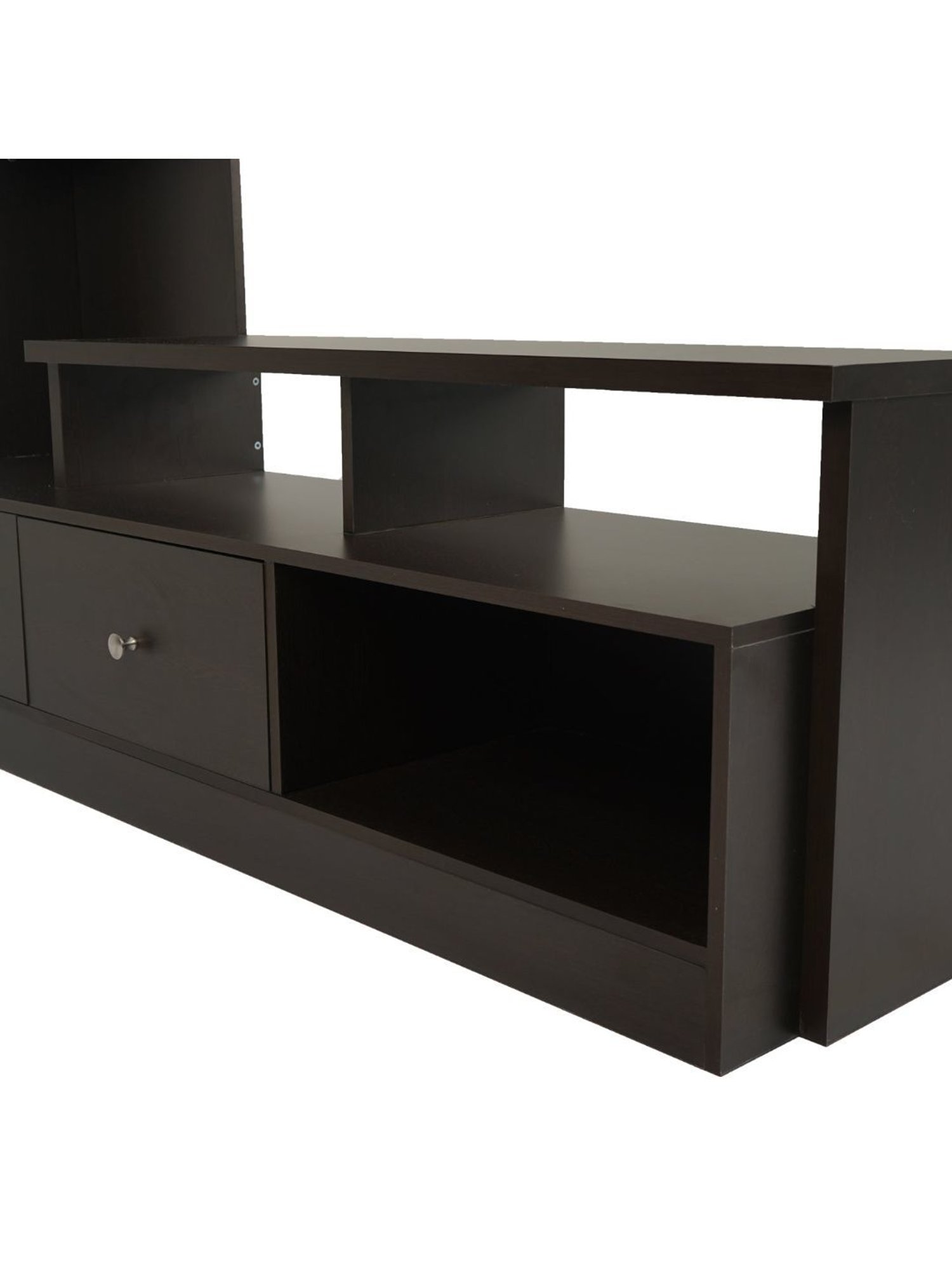 Nilkamal Cora White Engineered Wood TV Entertainment Unit with 2 Shelves