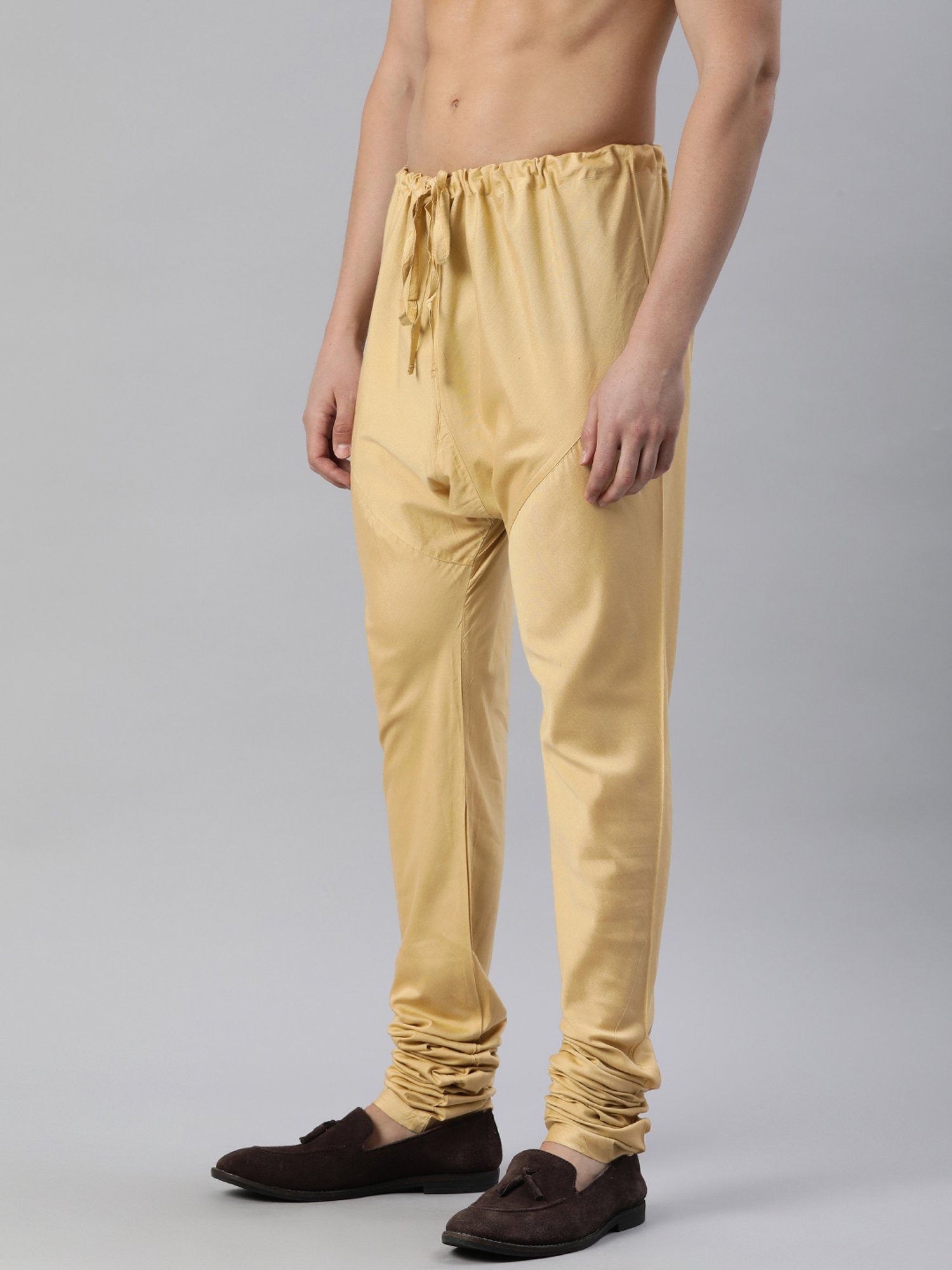 Manthan Fawn Regular Fit Churidars