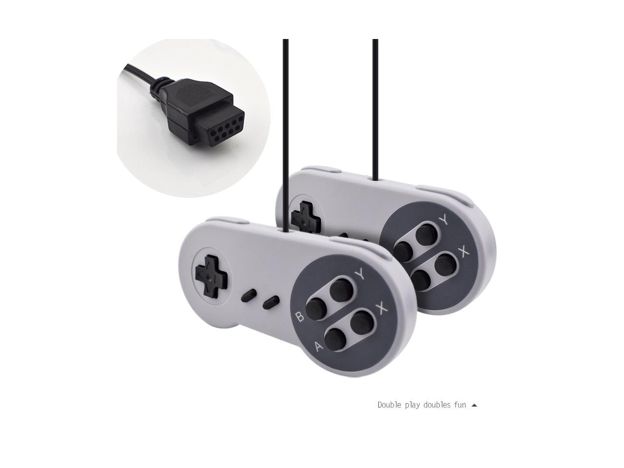 Super NES Classic Edition Console Super Mini SFC/SNES Retro Game Console Built-in 400 Games+2 Handle Controllers