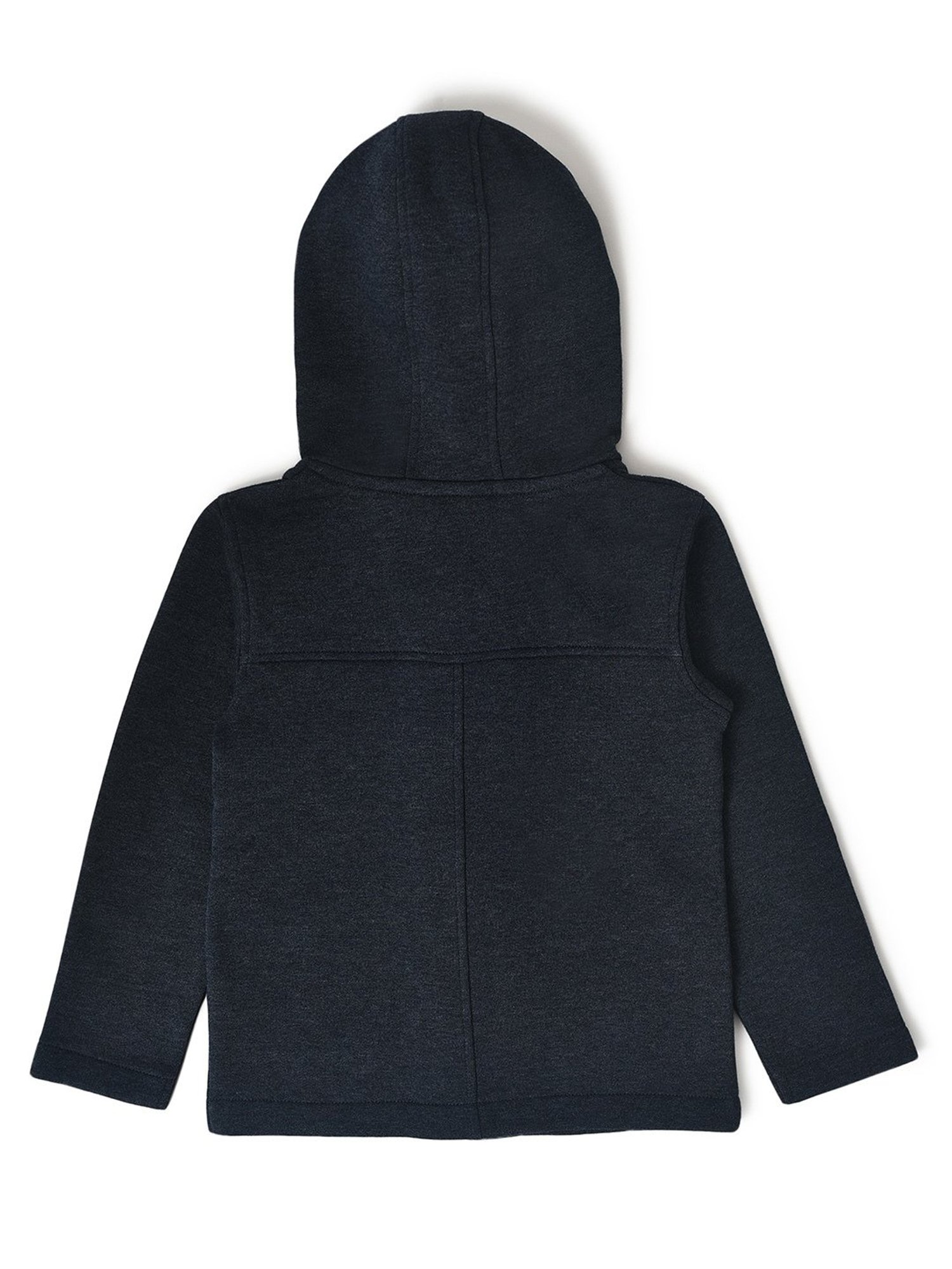 MiArcus Kids Navy Solid Full Sleeves Sweatshirt