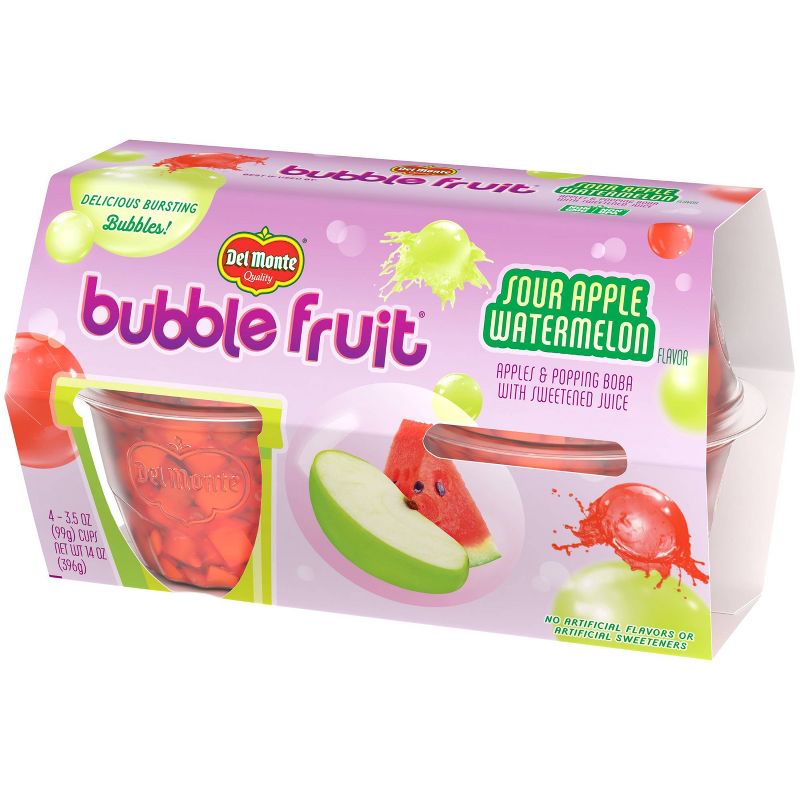 Bubble Fruit Sour Apple Watermelon -3.5oz