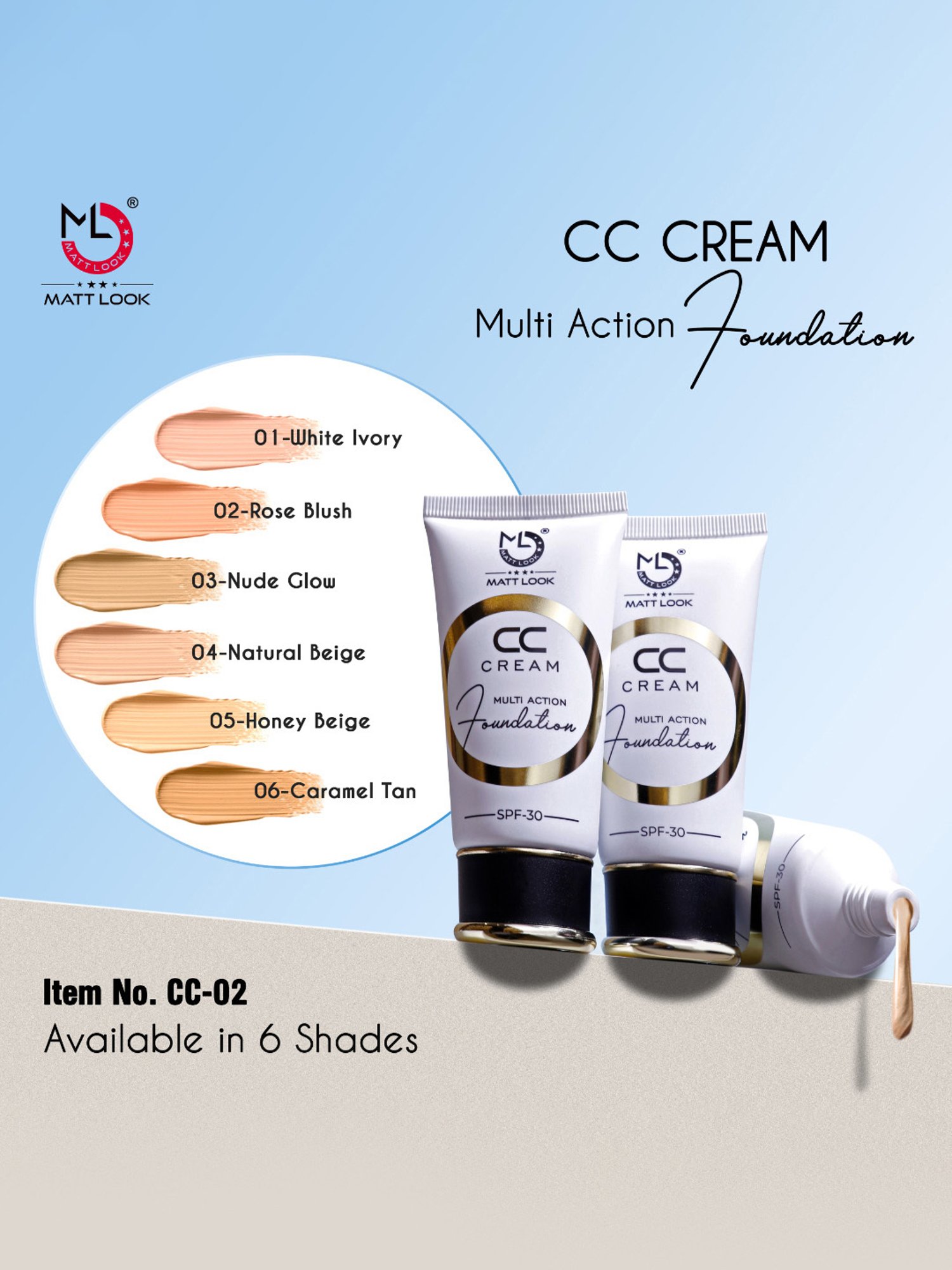 Re&iquest;equil Sun CC Cream SPF 50 PA++++ Joy - 30 gm