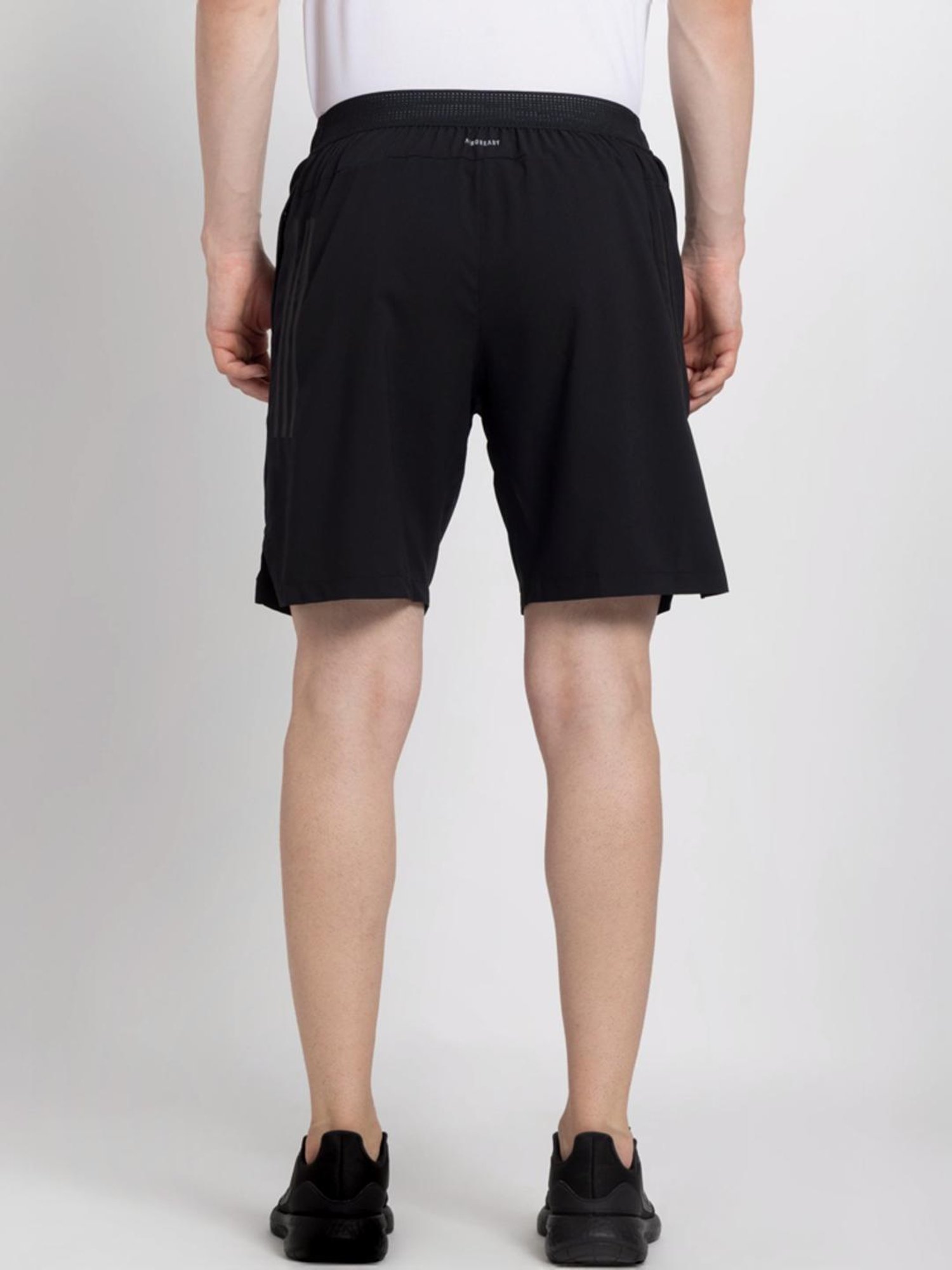 Reebok Black Regular Fit Sports Shorts