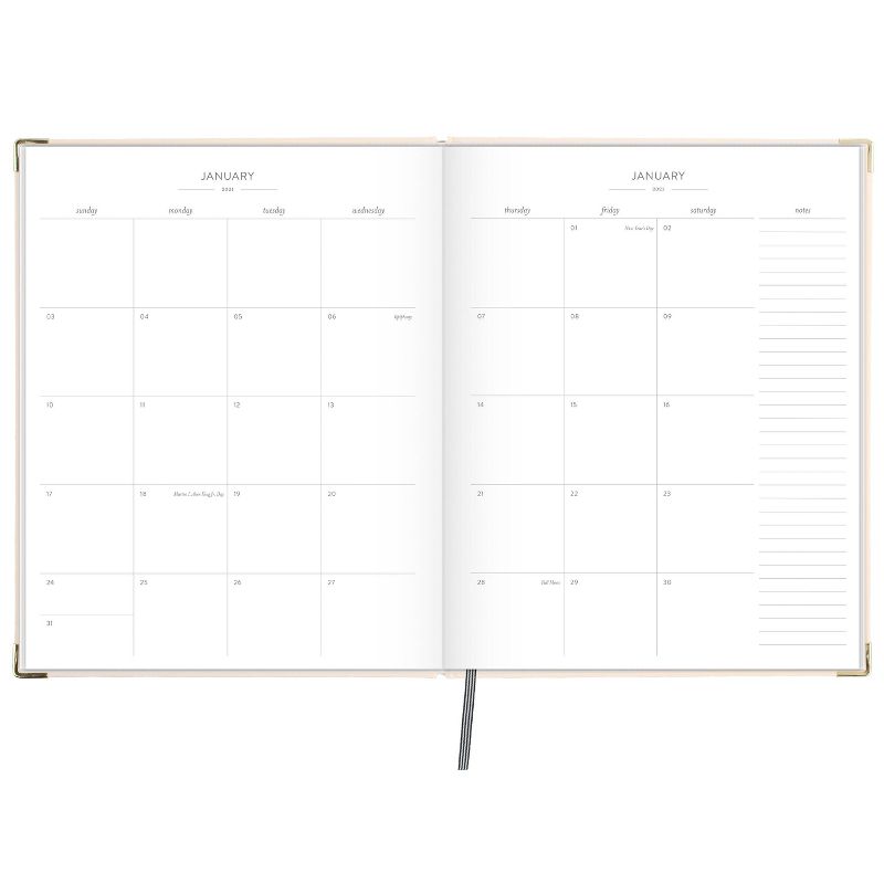 2021 Planner 7.875" x 10" Hardcover CB Pink - Sugar Paper™