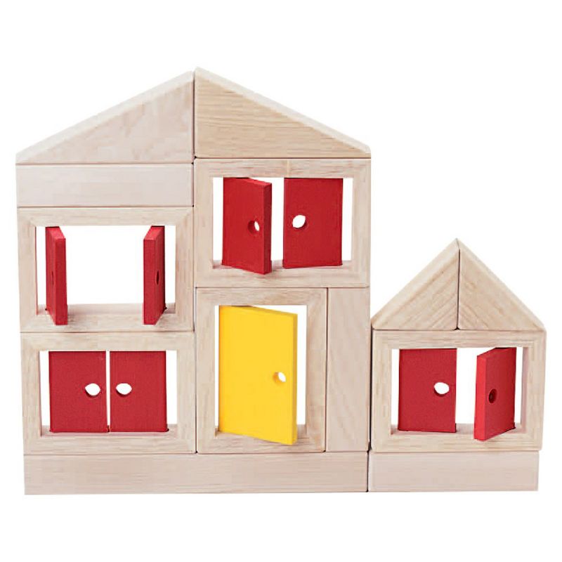 Marvel Education Company Wooden Doors and Windows - 10 Pcs