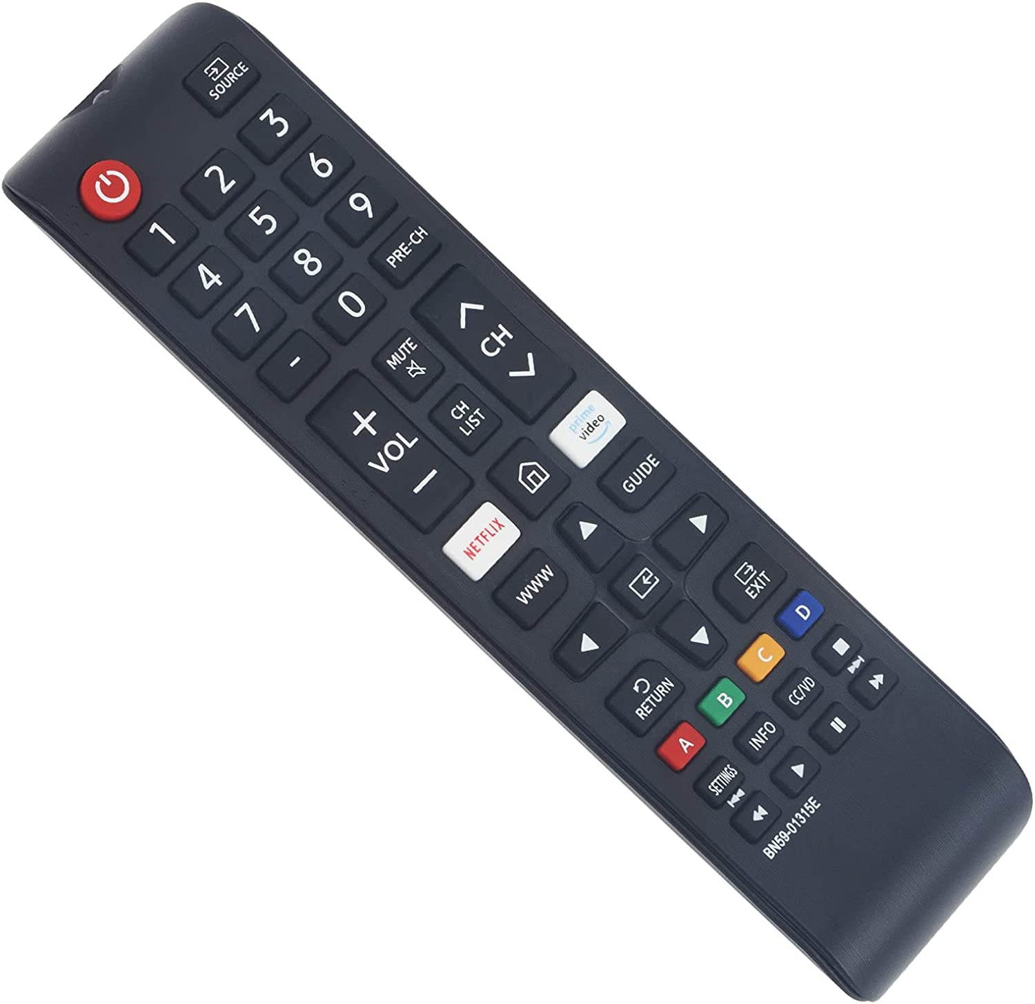 BN59-01315E Remote Replace for SAMSUNG TV UN43TU7000F UN43TU700DF UN50TU7000F UN55TU7000F UN58TU7000F UN58TU700DF UN65TU7000F UN65TU700DF UN70TU7000F UN70TU700DF UN75TU7000F UN75TU700DF UN82TU6950FXZA