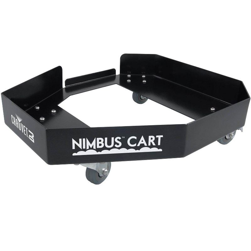 Chauvet DJ Nimbus Dry Ice Low-Lying Fog Smoke Machine Cart with 4 Caster Wheels