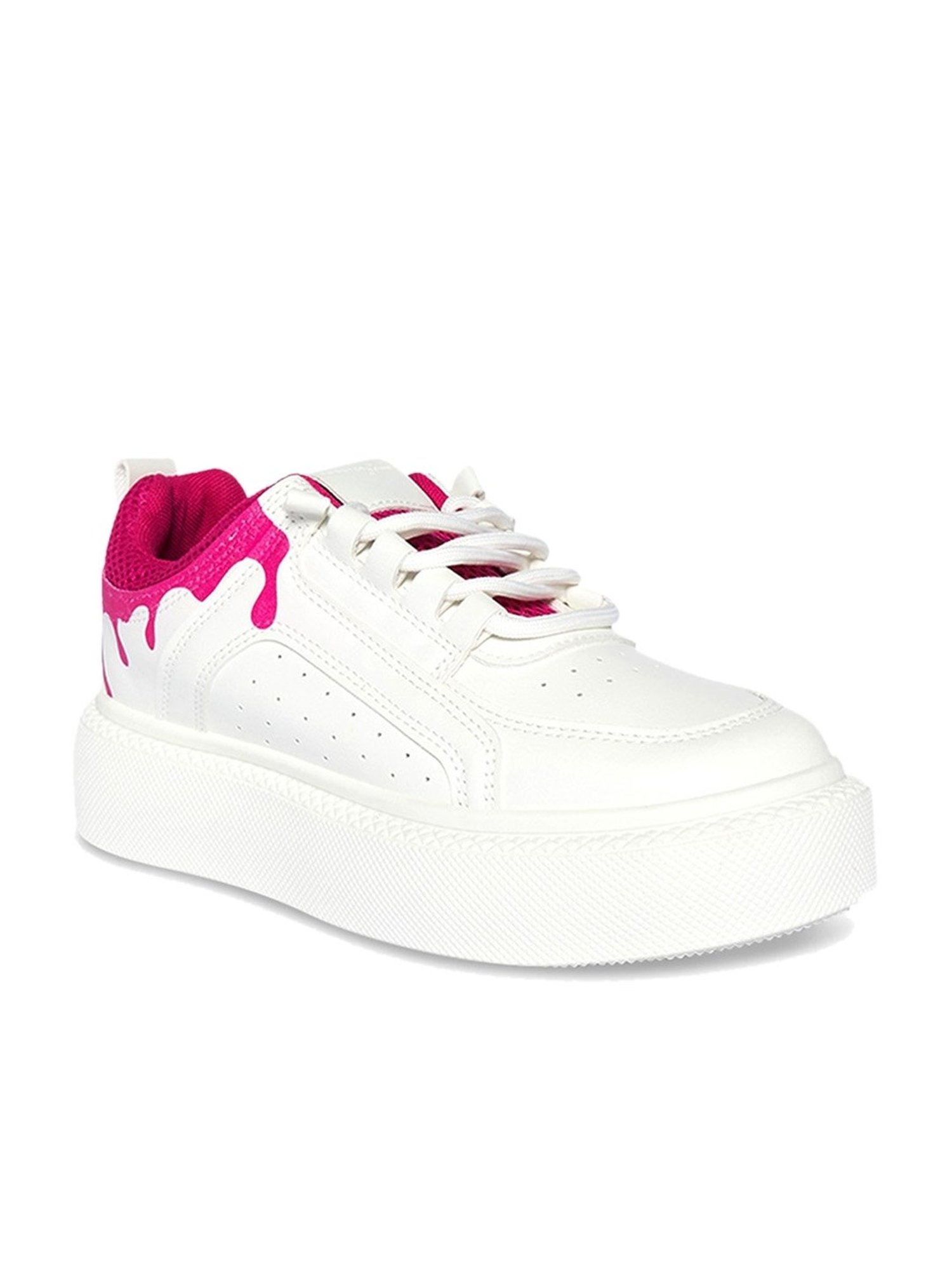 Forever Glam by Pantaloons Women's White Casual Sneakers