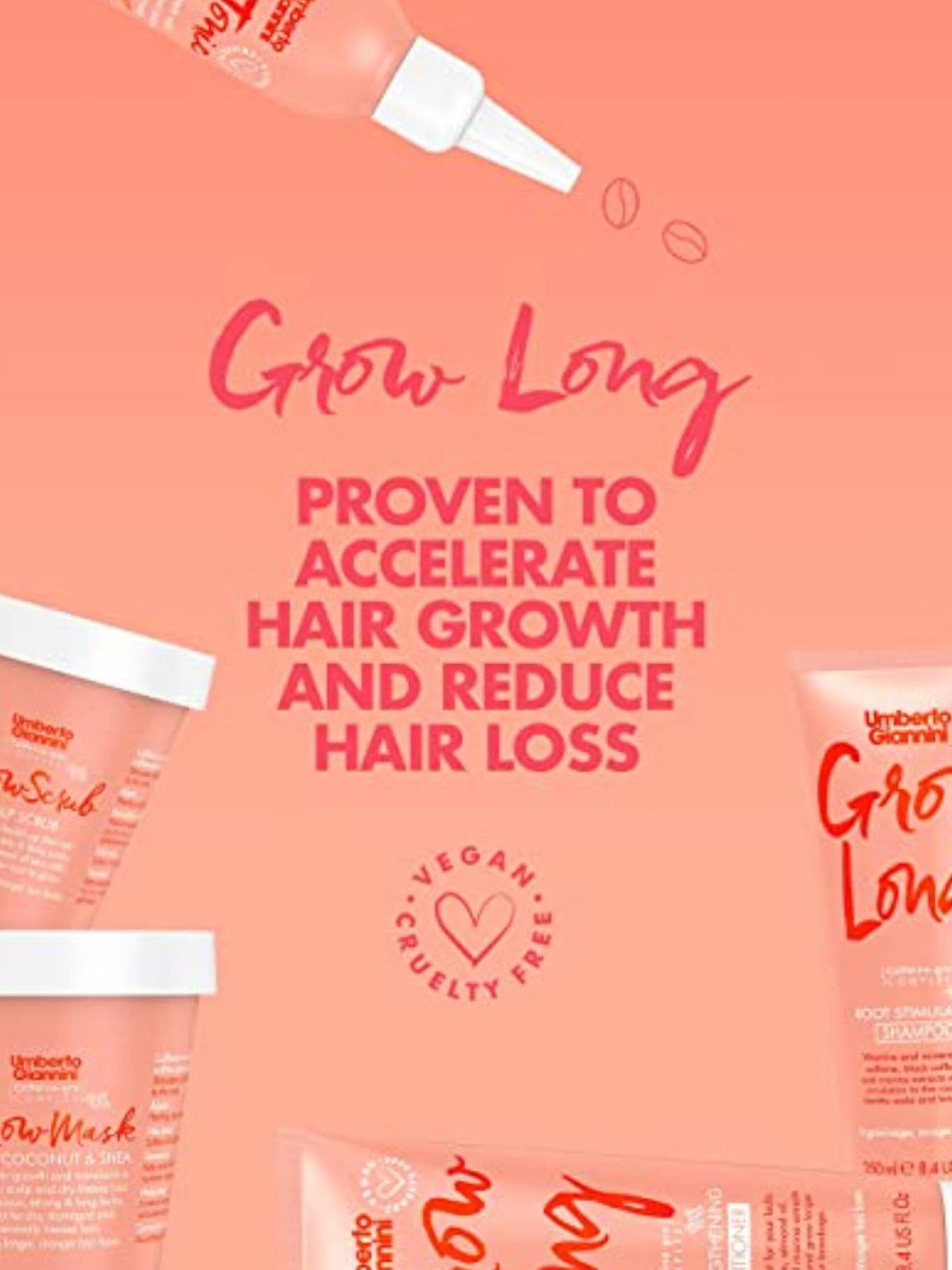 Umberto Giannini Grow Long Hair Lengthening Shampoo - 250 ml