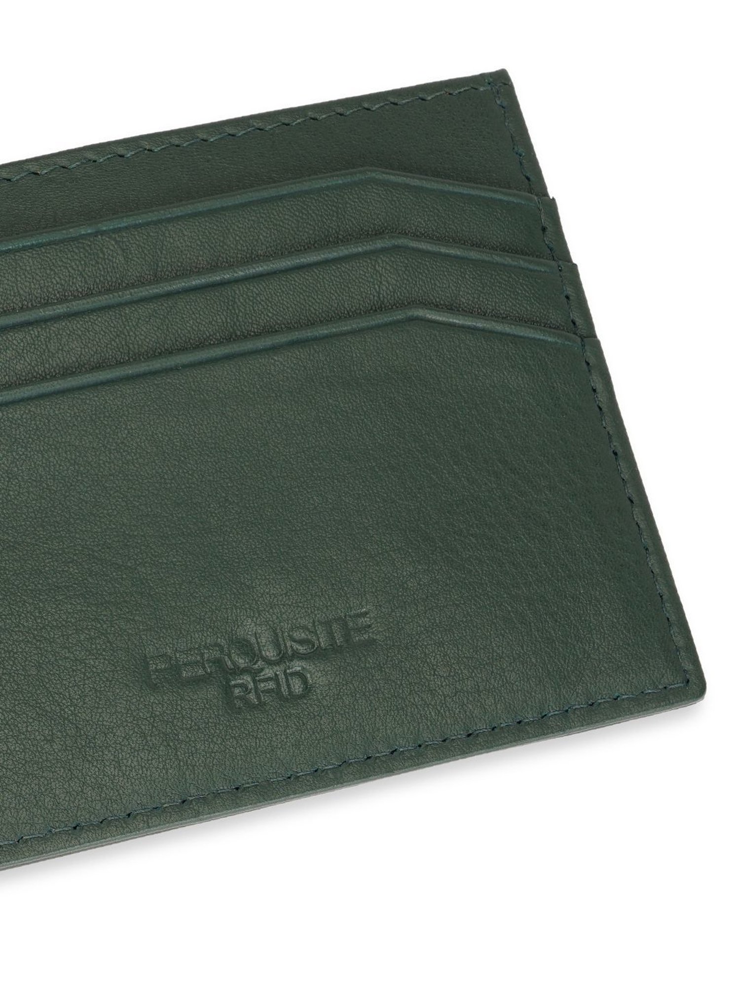 PERQUISITE CENTURION Green Solid Card Holder