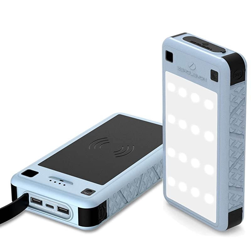 USB C PD Power Bank  WirelessJuice 26800mAh 60W Power Delivery Rugged Wireless External Battery PackQi Wireless Charging Supported for MacBook Nintendo Switch USB C Laptops and More